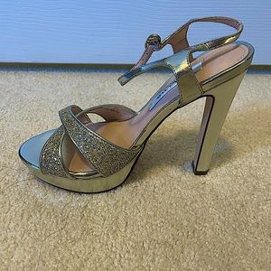 Brand New Nina Platium platform sandals